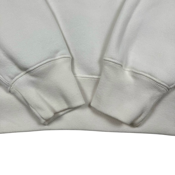 Polo Bear Ralph Lauren White Hoodie Sweatshirt CP-93 Yellow Coat FLAWS Size S - Picture 5 of 16